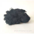 High Wear-Resistant Polyester Fiber For Auto 15D*64MM BLACK POLYESTER STAPLE FIBER Manufactory